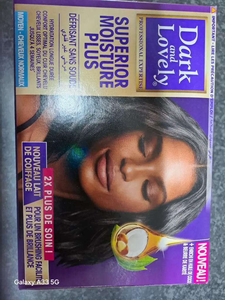Dark & Lovely Moisture-Plus No Lye Relaxer Regular