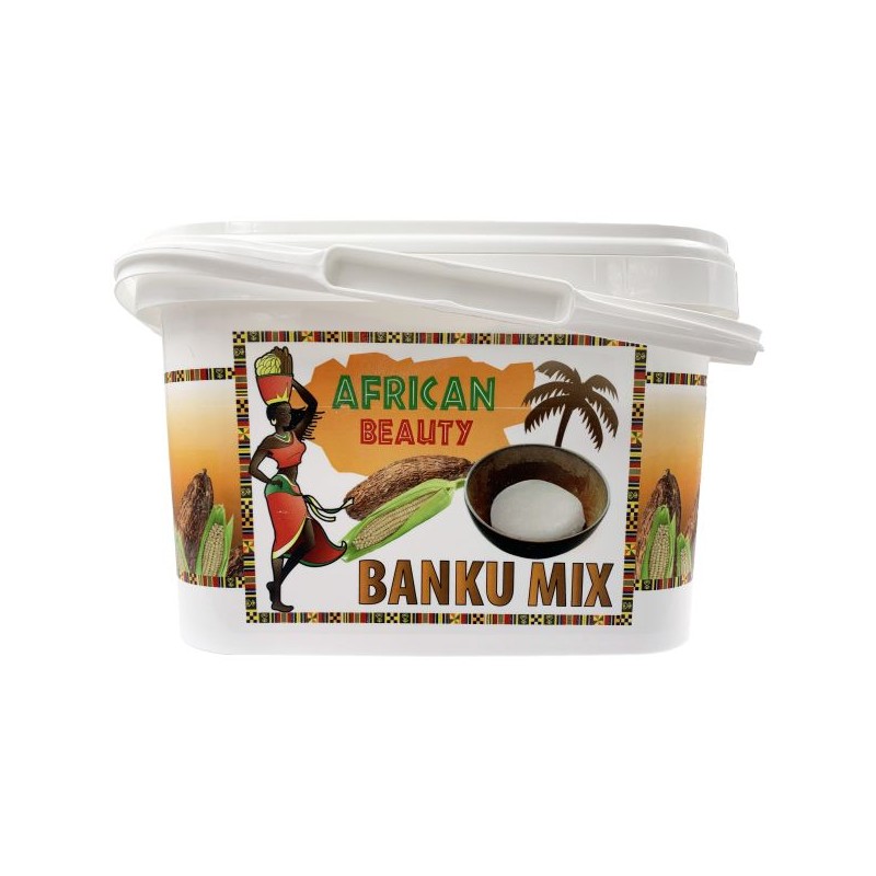 African Beauty Banku Mix Ghana (Bucket) 4kg