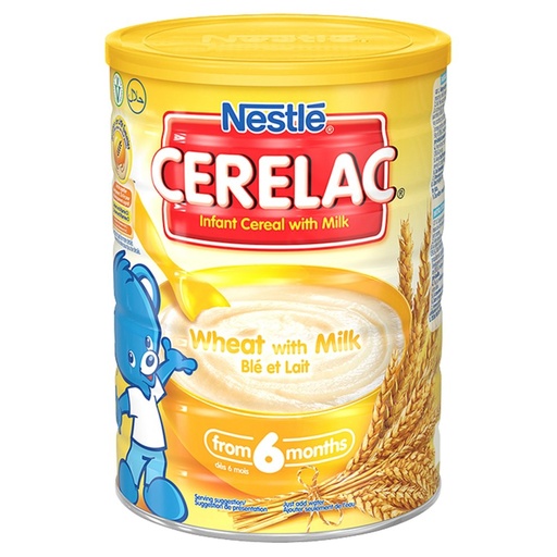 NestlÃ© Cerelac Infant Cereal Wheat with Milk from 6 Months, 1kg