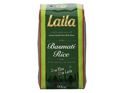 Laila Basmati Rice, 2kg