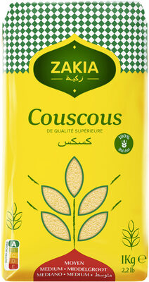 Zakia Couscous Moyen Qualite Superieur 1kg