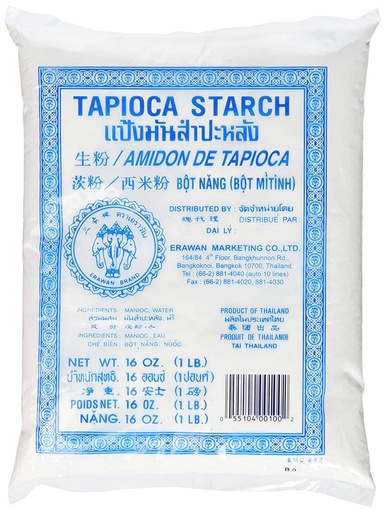 Erawan Tapioca Starch Powder  16 Oz