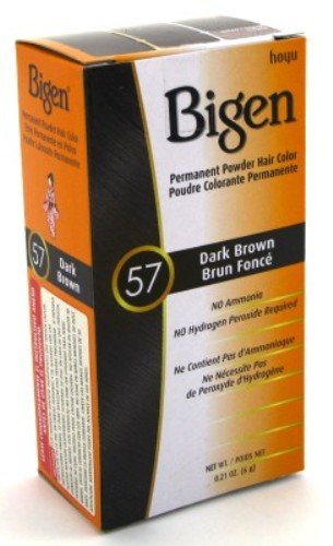 Bigen Powder Hair Color  #57 Dark Brown