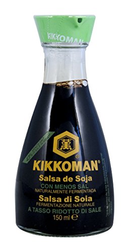 Kikkoman Less Salt Soy Sauce, 150ml