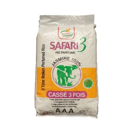 Safari Riz Casse 3 Fois 20lbs