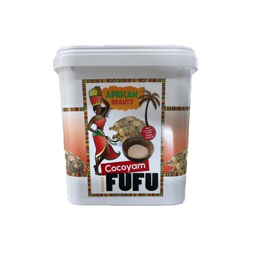 African Beauty Cocoyam Fufu (Bucket) 4kg